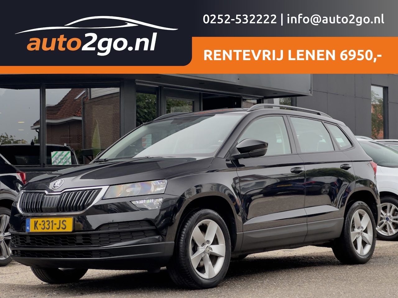 Skoda Karoq - 1.0 TSI EDITION DESIGNO-INT NAVI AIRCO APPLE-CARPLAY PARK-ASSIST LED LMV PDC - AutoWereld.nl