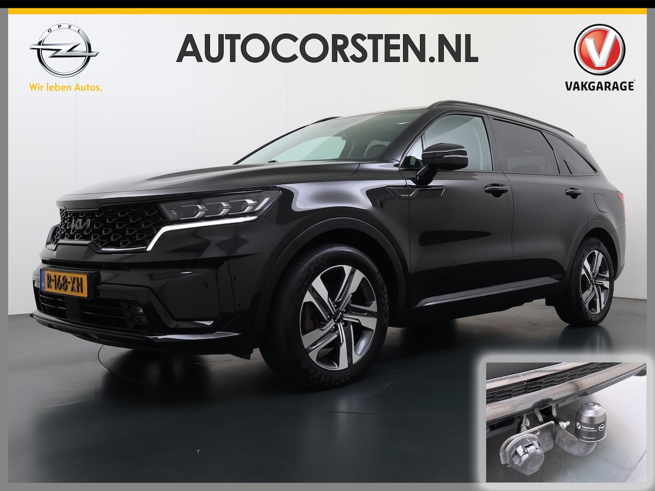 Kia Sorento - 1.6T-GDI 230PK Hybrid Aut. 7-Persoons Adap.Cruise Leder Panoramadak Bose®-Audio Stuur+Stoe - AutoWereld.nl