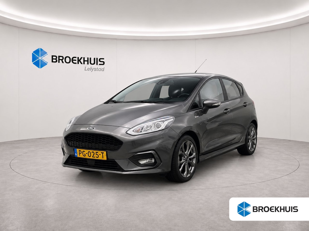 Ford Fiesta - 1.0 ECOBOOST 100PK ST-LINE / NAVI / CLIMA / LED / PDC / 17" LMV / BLUETOOTH / CRUISECONTRO - AutoWereld.nl