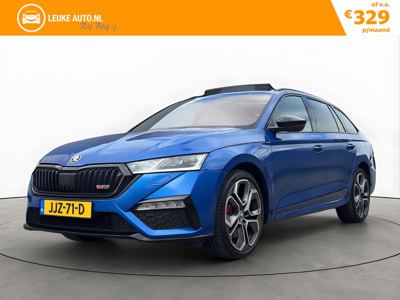 Skoda Octavia Combi - 1.4 TSi 245PK RS iV PHEV Pano Head-UP RS-Stoelen - AutoWereld.nl