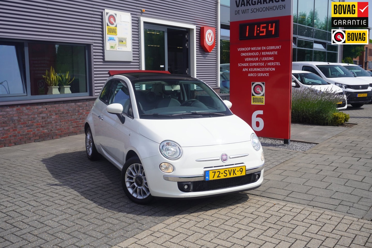 Fiat 500 C - 0.9 TwinAir Lounge; Cabrio: Lage km stand - AutoWereld.nl