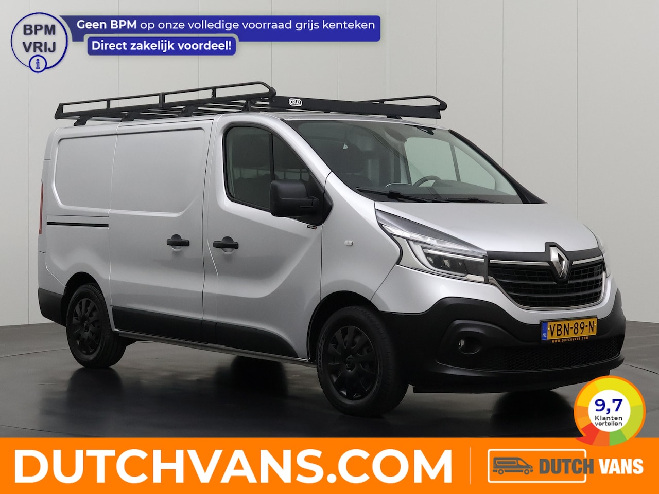 Renault Trafic - 1.6DCi Edition Imperiaal | Trekhaak | Navigatie | Camera | Airco | Cruise | 3-Zits - AutoWereld.nl