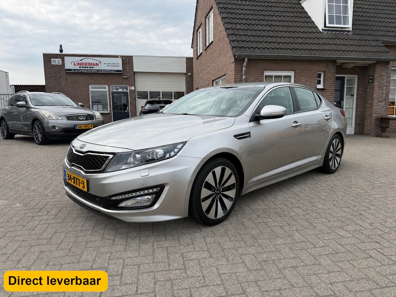 Kia Optima - 1.7 CRDi Navigatie Leder Stoelkoeling LED Xenon 18" - AutoWereld.nl