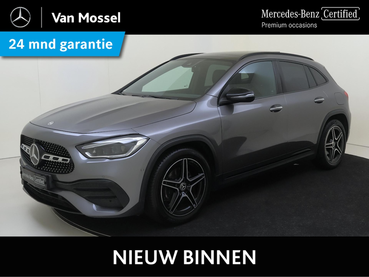 Mercedes-Benz GLA-Klasse - 180 Business Solution AMG / Panoramadak/ Sfeerverlichting/ Night/ Multibeam - AutoWereld.nl