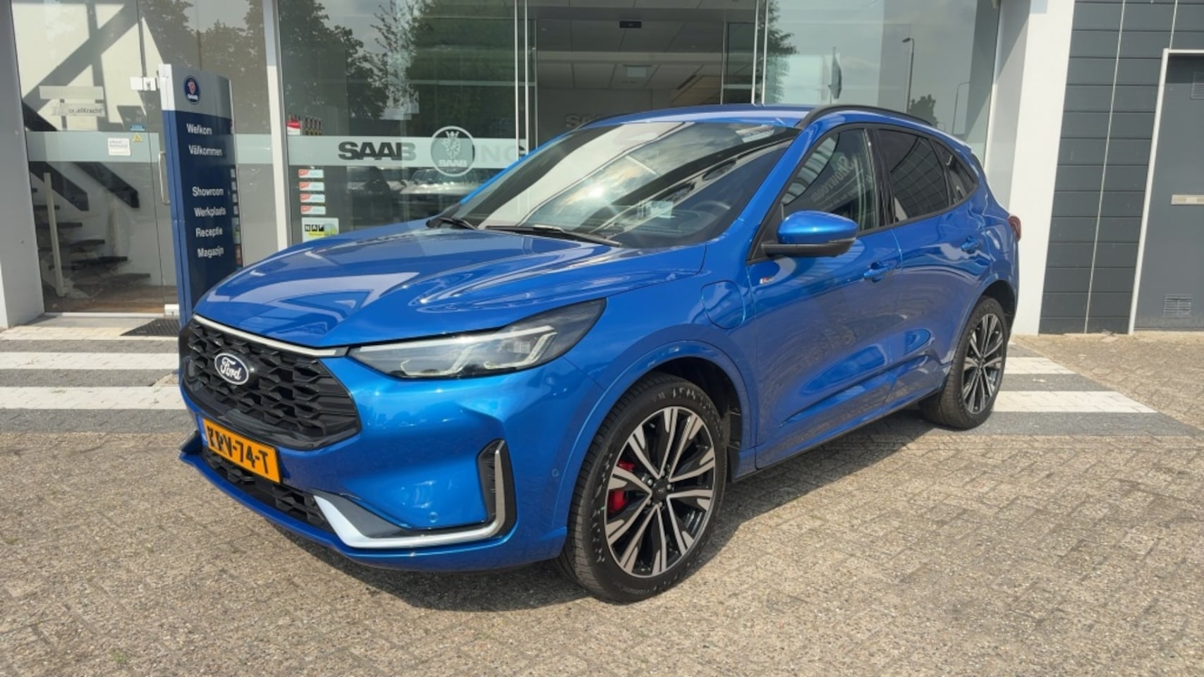 Ford Kuga - 2.5 PHEV ST-Line X head-up| display Carplay | Stoelverwarming - AutoWereld.nl