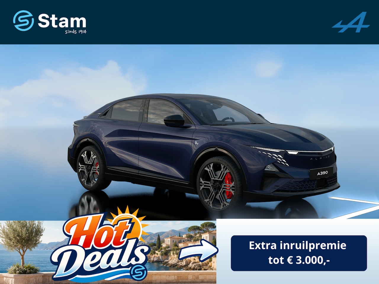 Alpine A390 - GT 89kWh Pack Driving | 22 kW Boordlader | 21' Snowflake - AutoWereld.nl