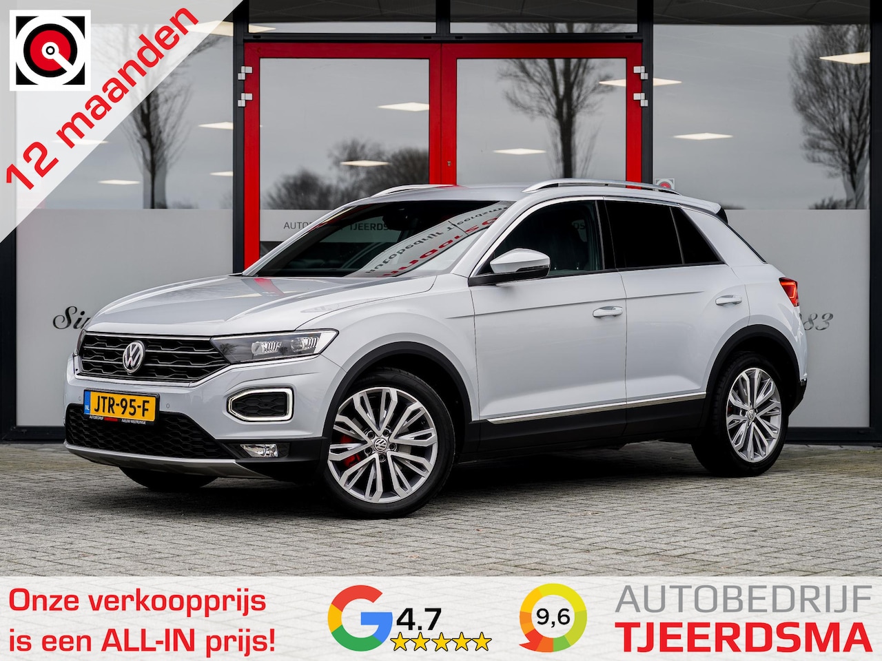 Volkswagen T-Roc - 2.0 TSI 4Motion Sport | Navigatie | Stoelverwarming | Parelmoer Lak | Adaptieve Cruise Con - AutoWereld.nl