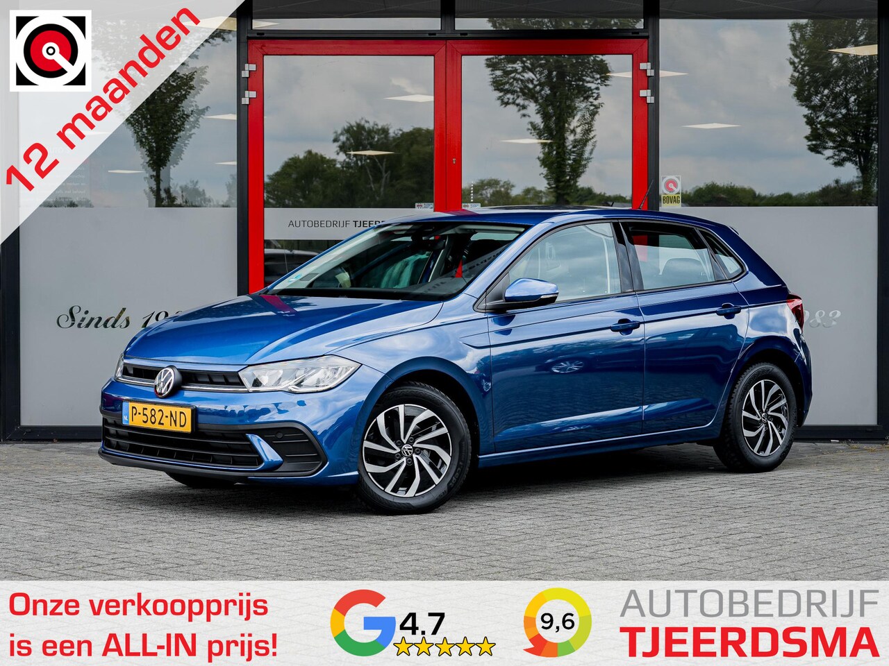 Volkswagen Polo - 1.0 TSI Life | Origineel Nederlands | Navigatie | Apple Carplay | Android Auto | Adaptieve - AutoWereld.nl