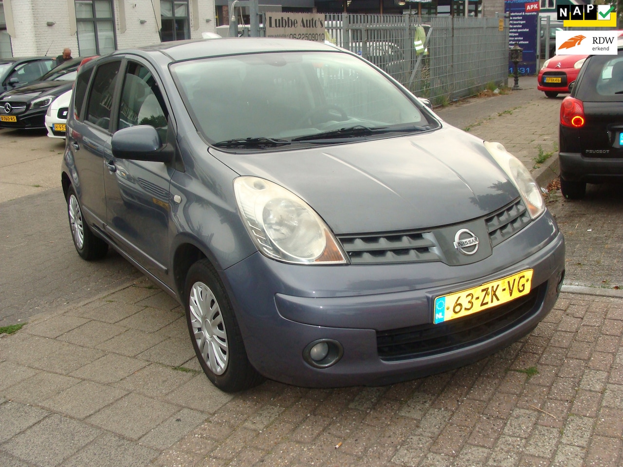 Nissan Note - 1.4 Acenta st bekr airco elek pak nap apk - AutoWereld.nl