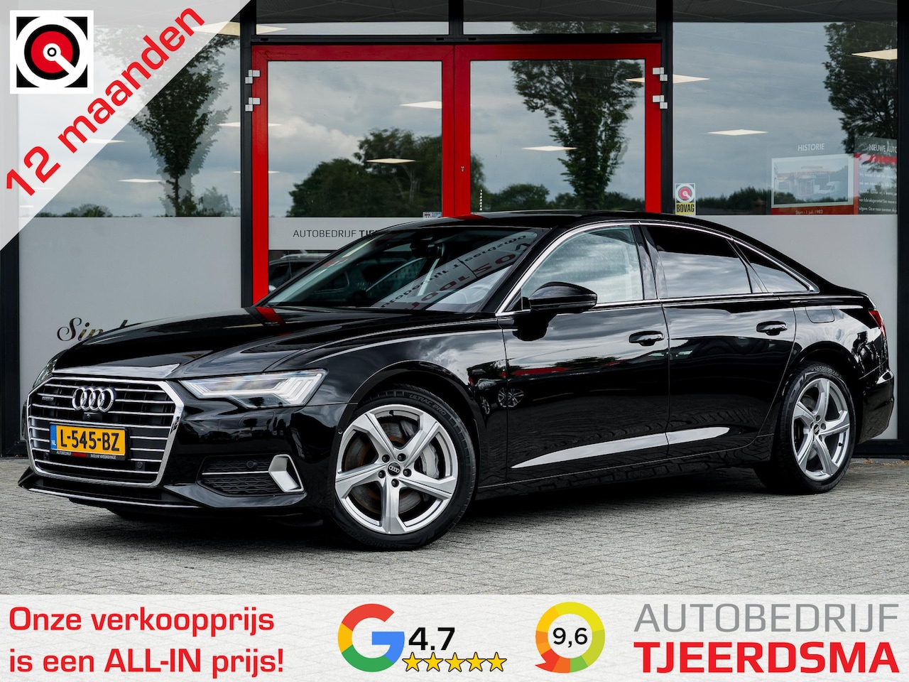 Audi A6 Limousine - 50 TFSI e quattro Business edition | Origineel NL | 360 Camera | Navigatie | Sportstoelen - AutoWereld.nl