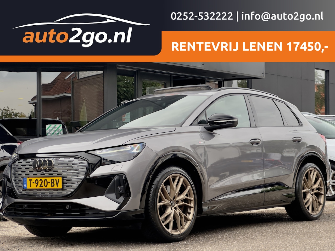 Audi Q4 e-tron - 50 QUATTRO 3X S-LINE EDITION 77 KWH/300PK LEDER NAVI CAMERA DIGI-DASH APPLE-CARPLAY LED LM - AutoWereld.nl