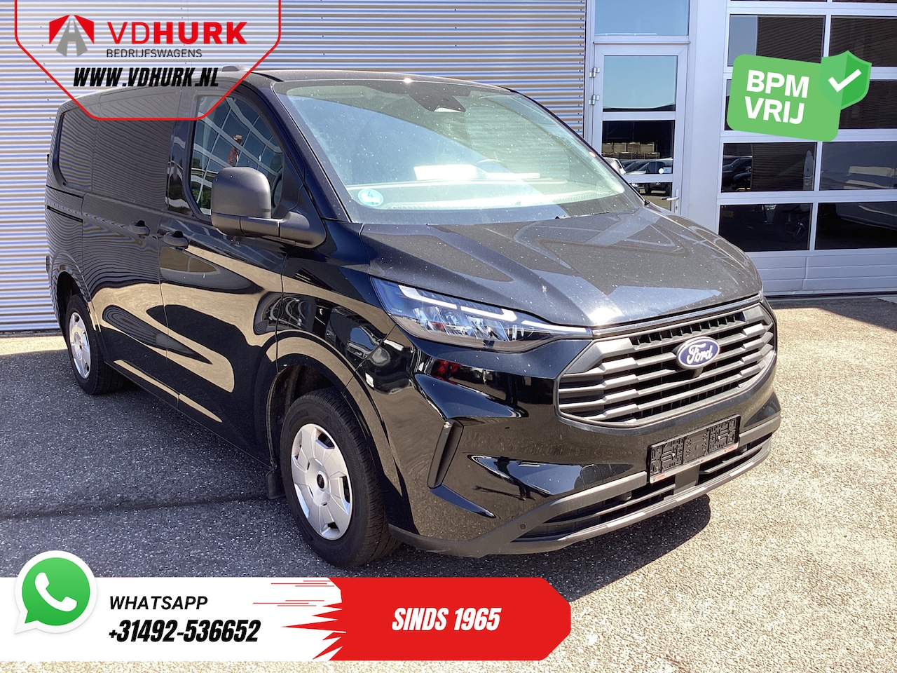 Ford Transit Custom - 2.0 TDCI 136 pk Trend LED/ Adapt.Cruise/ Stoelverw./ Carplay/ Navi/ Camera/ Climate/ PDC/ - AutoWereld.nl