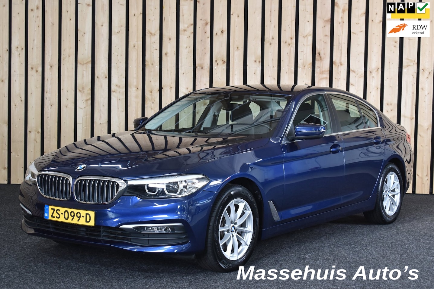 BMW 5-serie - 520i Executive Edition 115dkm Carplay 2e eig. NL-auto Dealerauto Nieuwe APK - AutoWereld.nl