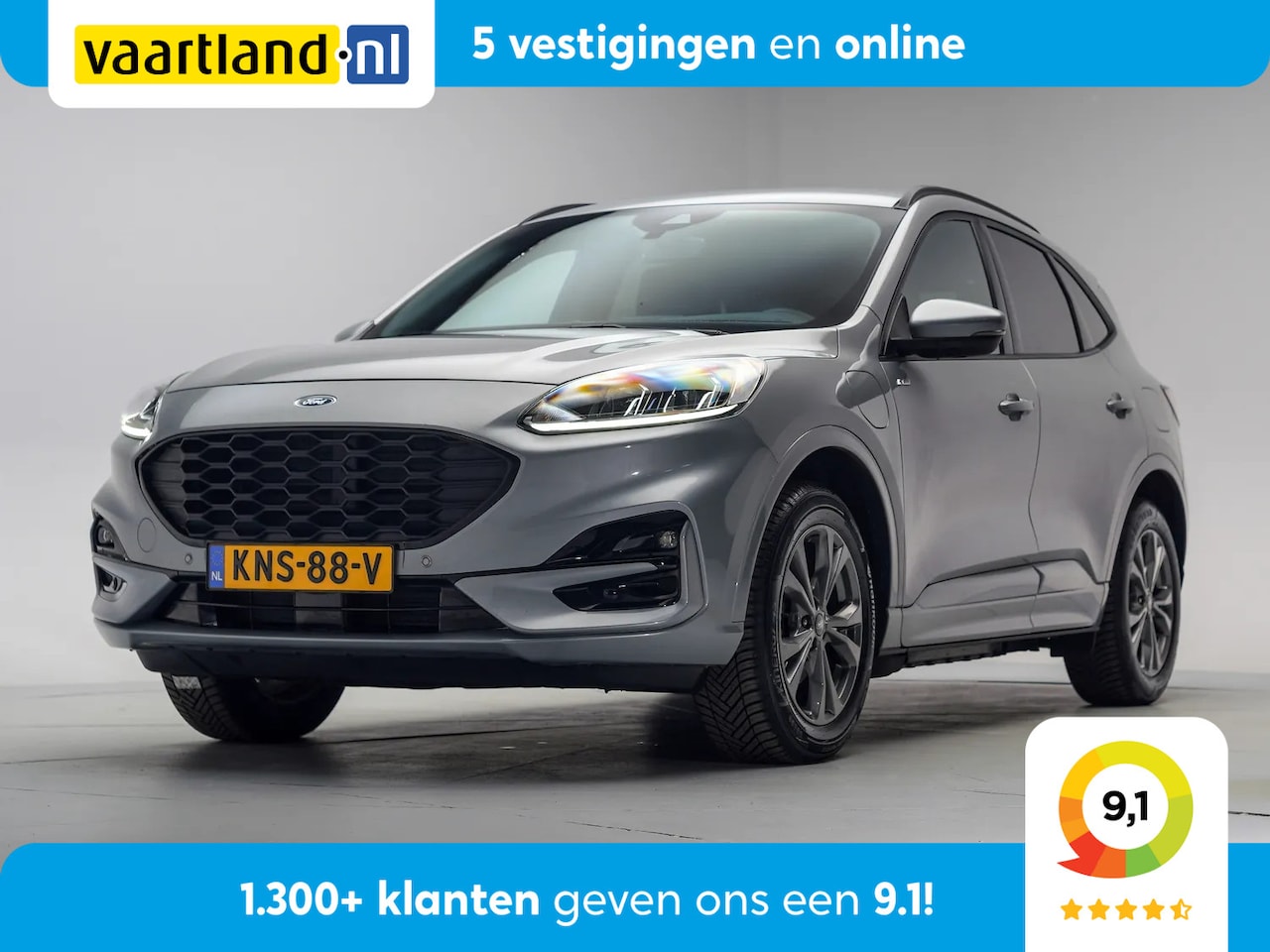 Ford Kuga - 2.5 PHEV ST-Line X Aut. [ LED Navi Camera ] - AutoWereld.nl