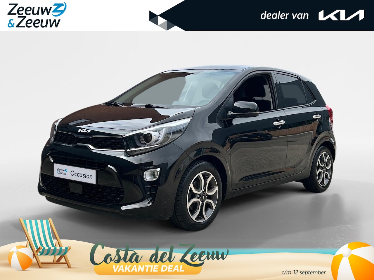 Kia Picanto - 1.0 DPi DynamicPlusLine | Apple Carplay / Android Auto | Navigatiesysteem | Lichtsensor | - AutoWereld.nl