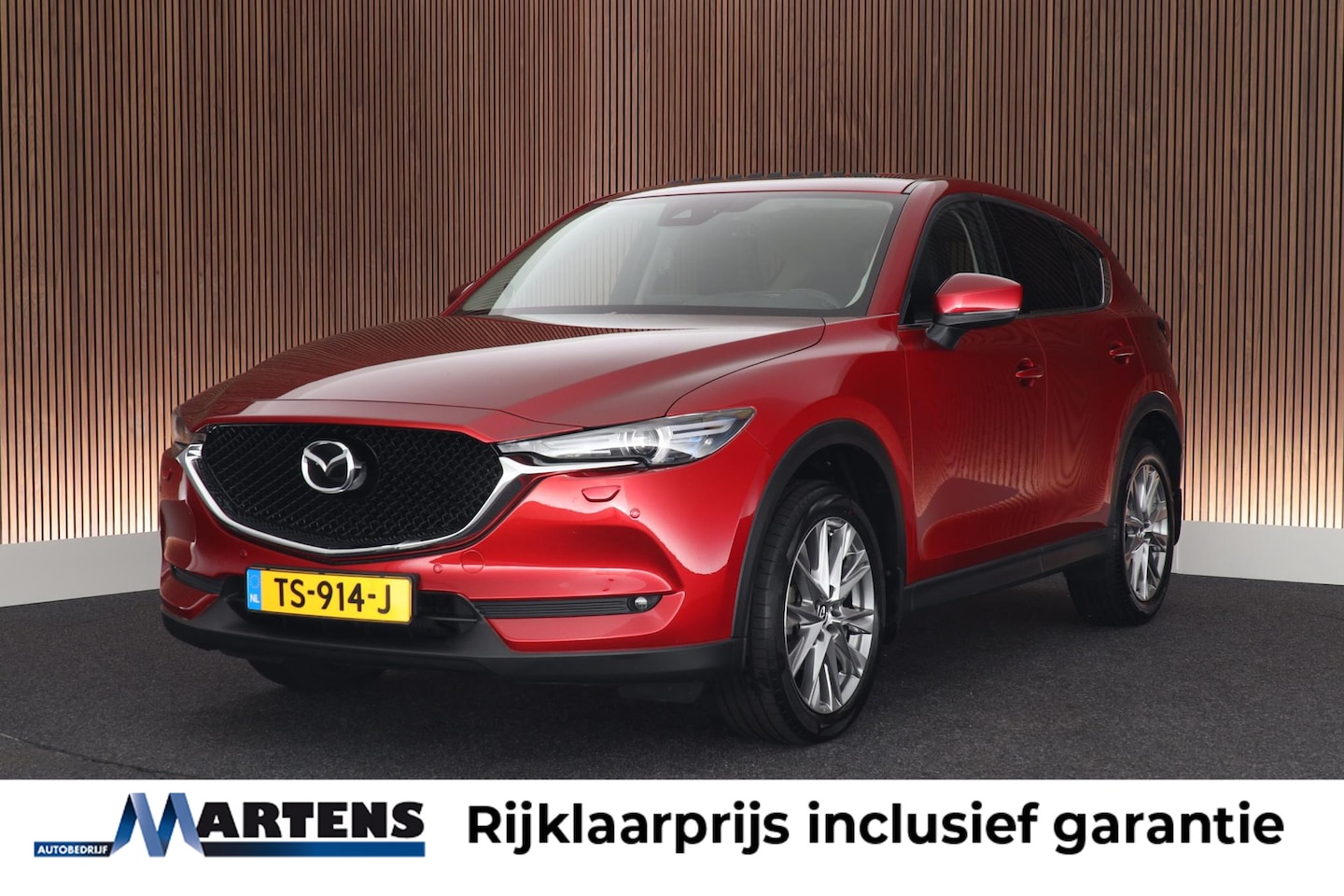 Mazda CX-5 - 2.0 160pk SkyActiv-G GT-M 4WD Trekhaak Schuifdak Leder+Memory Bose HUD Camera Navigatie - AutoWereld.nl