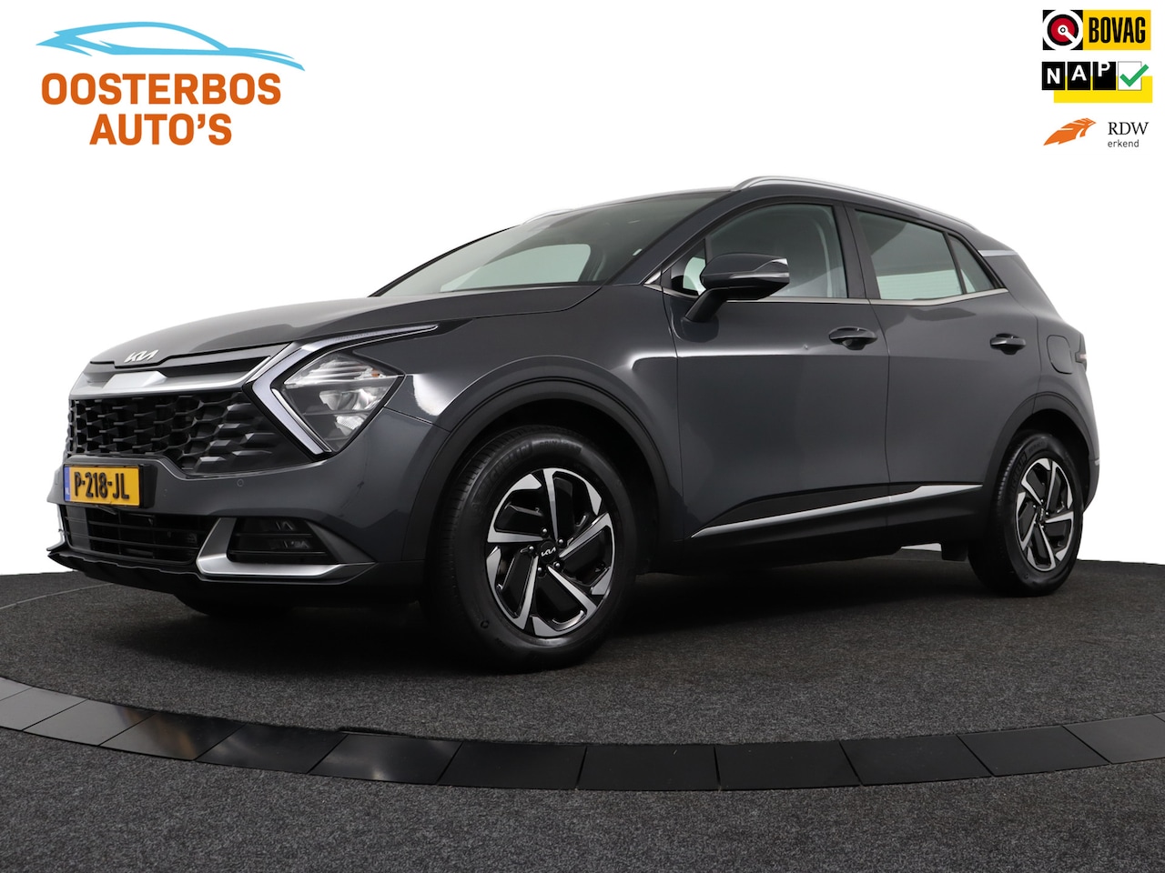 Kia Sportage - 1.6 T-GDi Hybrid DynamicLine 230pk Carplay/Android/Navi/Camera - AutoWereld.nl