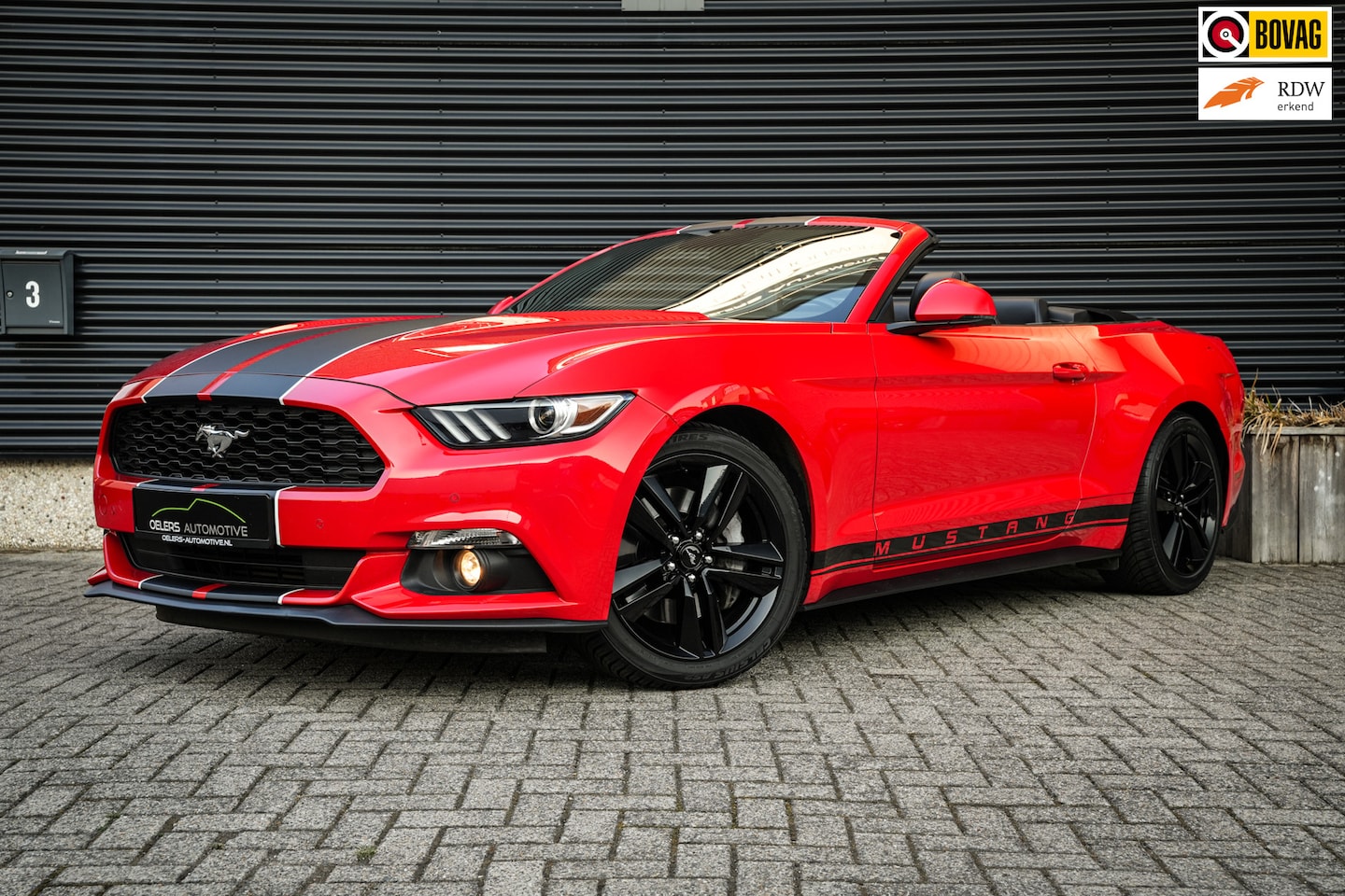 Ford Mustang Convertible - 2.3 EcoBoost 317pk| 1e Eig. | EU Model | 100% Ford Service | GT-Pack | Full Options! | - AutoWereld.nl
