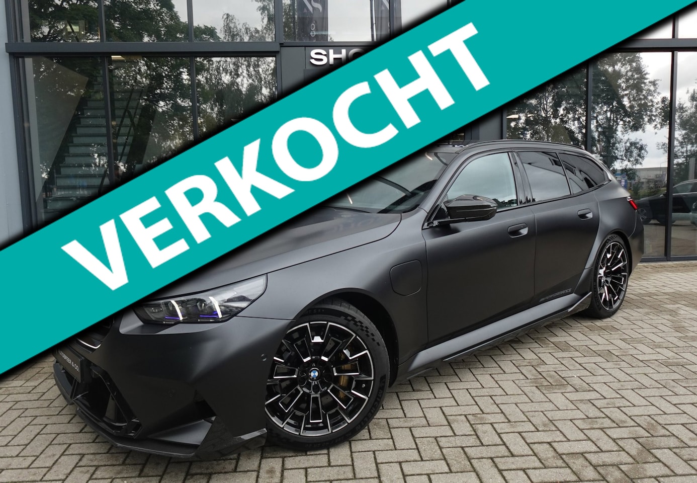 BMW 5-serie Touring - M5 PANO CARBON KEYLESS LASER HUD VOL - AutoWereld.nl