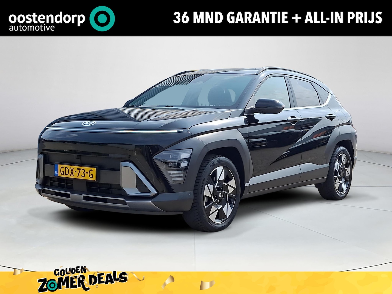 Hyundai Kona - 1.6 GDI HEV Premium | Apple Carplay/Android Auto | Stoel/stuurverwarming | Elektrische ach - AutoWereld.nl