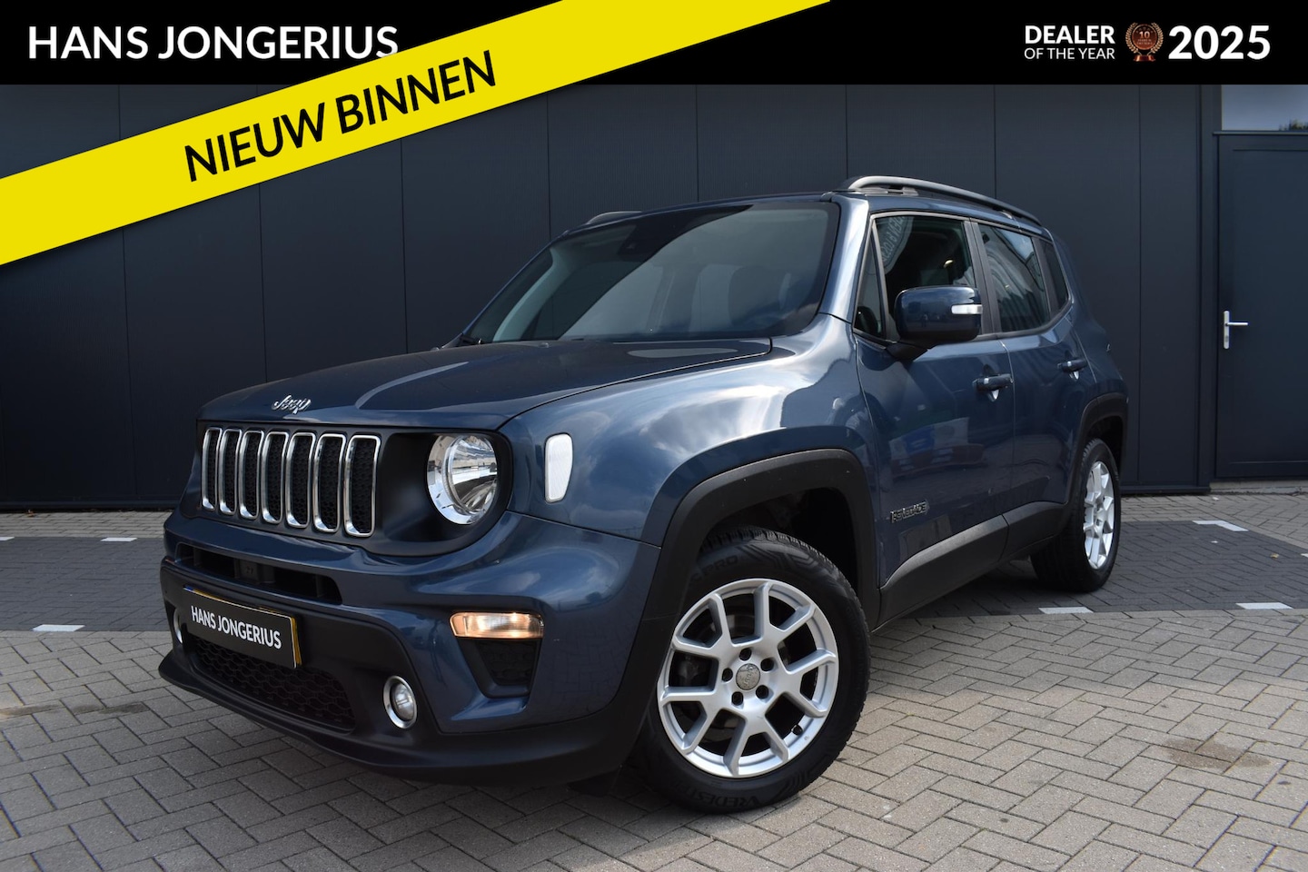 Jeep Renegade - 1.0T Longitude CLIMATE EN CRUISE CONTROL | TREKHAAK | KEYLESS | SENSOREN ACHTER | LM VELGE - AutoWereld.nl