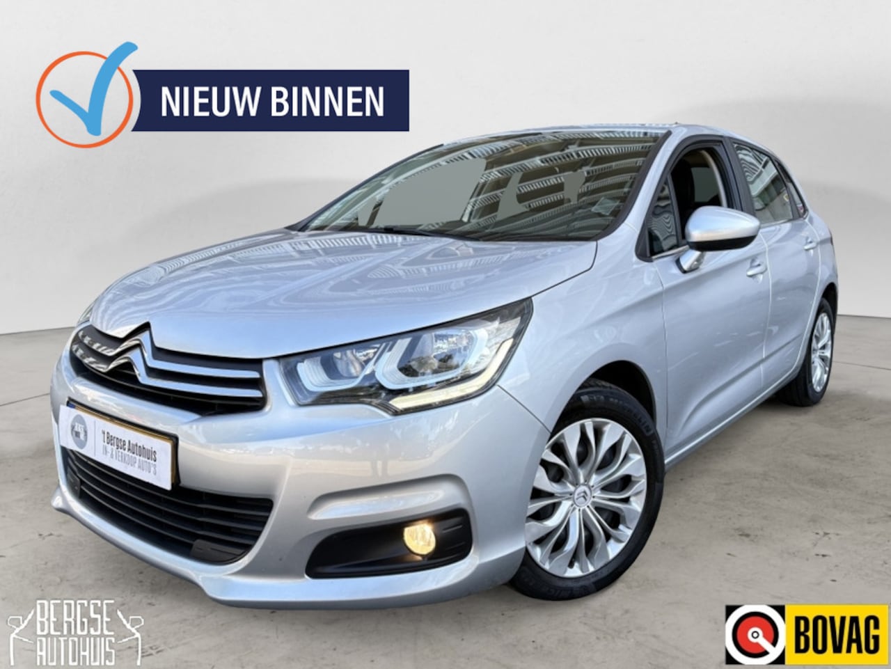 Citroën C4 - 1.6 BlueHDi Feel Cruise Ecc Navi Pdc Nap - AutoWereld.nl