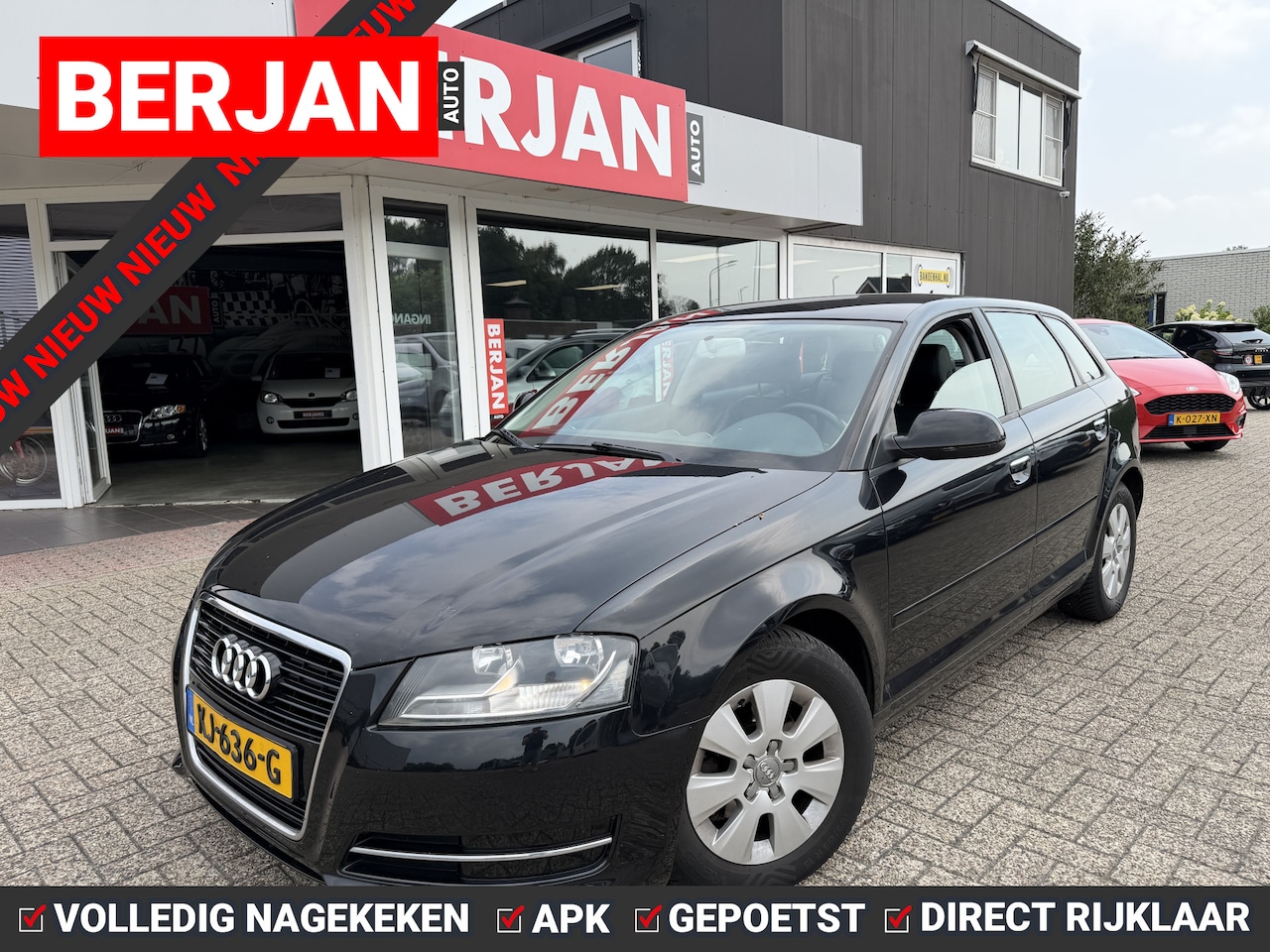 Audi A3 Sportback - 1.6 TDI Attraction Advance 102 gram AIRCO NAVI CRUISE LEER TREKHAAK PDC ZO INGERUILD ZO WE - AutoWereld.nl