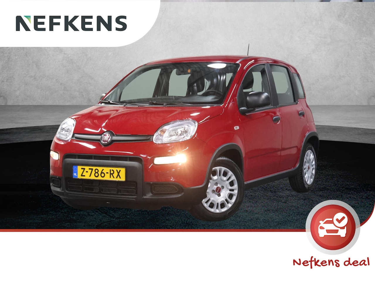 Fiat Panda - 1.0 Hybrid Urban | 1ste eigenaar | Unieke KM Stand! | Airco | Bluetooth Telefoonvoorbereid - AutoWereld.nl