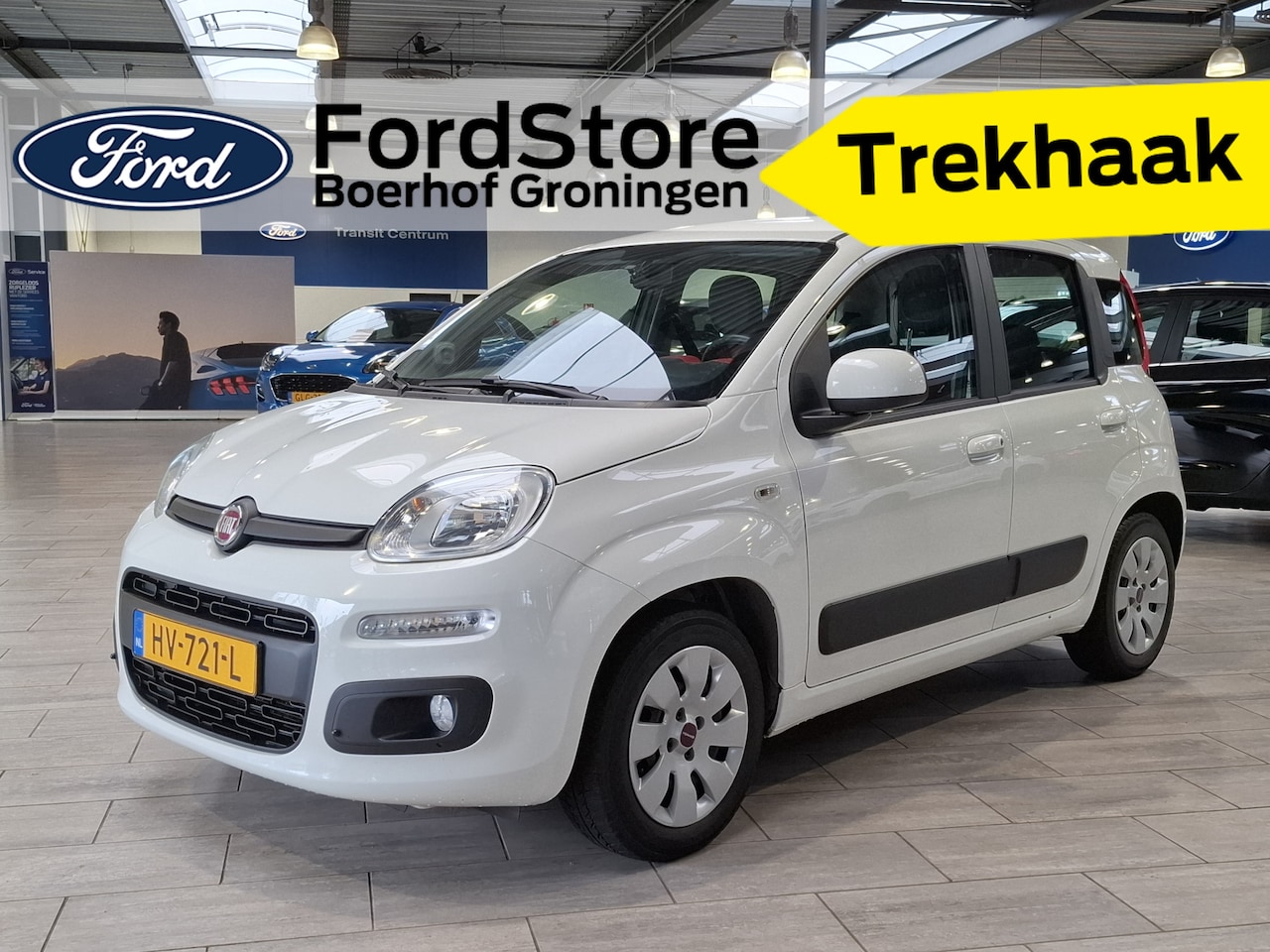 Fiat Panda - 1.2 Lounge | Cruise Control | AC | Trekhaak | - AutoWereld.nl