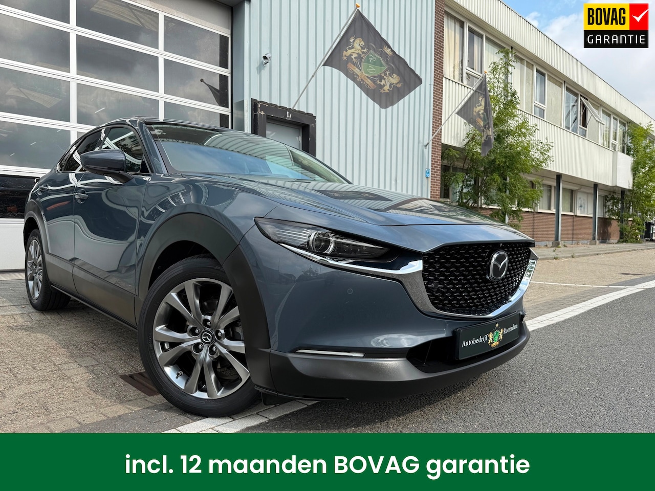 Mazda CX-30 - 2.0 e-SkyActiv-X M Hybrid Luxury 360º/LEER/PANO - AutoWereld.nl