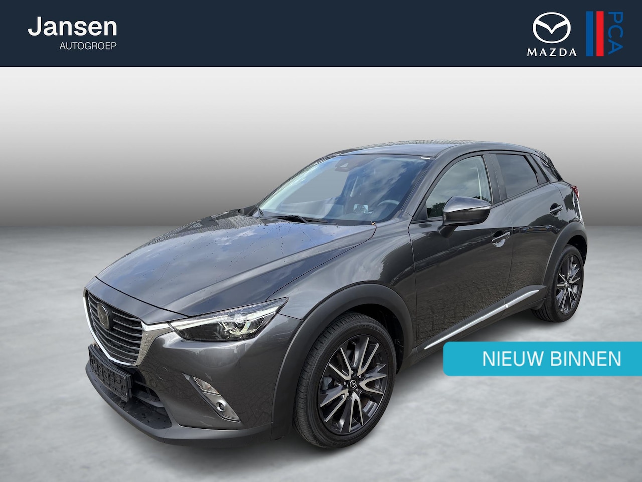 Mazda CX-3 - 2.0 SkyActiv-G 120 GT-M 2.0 SkyActiv-G 120 GT-M , Automaat, Half Leder, Adap.Cruise, Bose, HUD, Clima, Camera, PDC - AutoWereld.nl