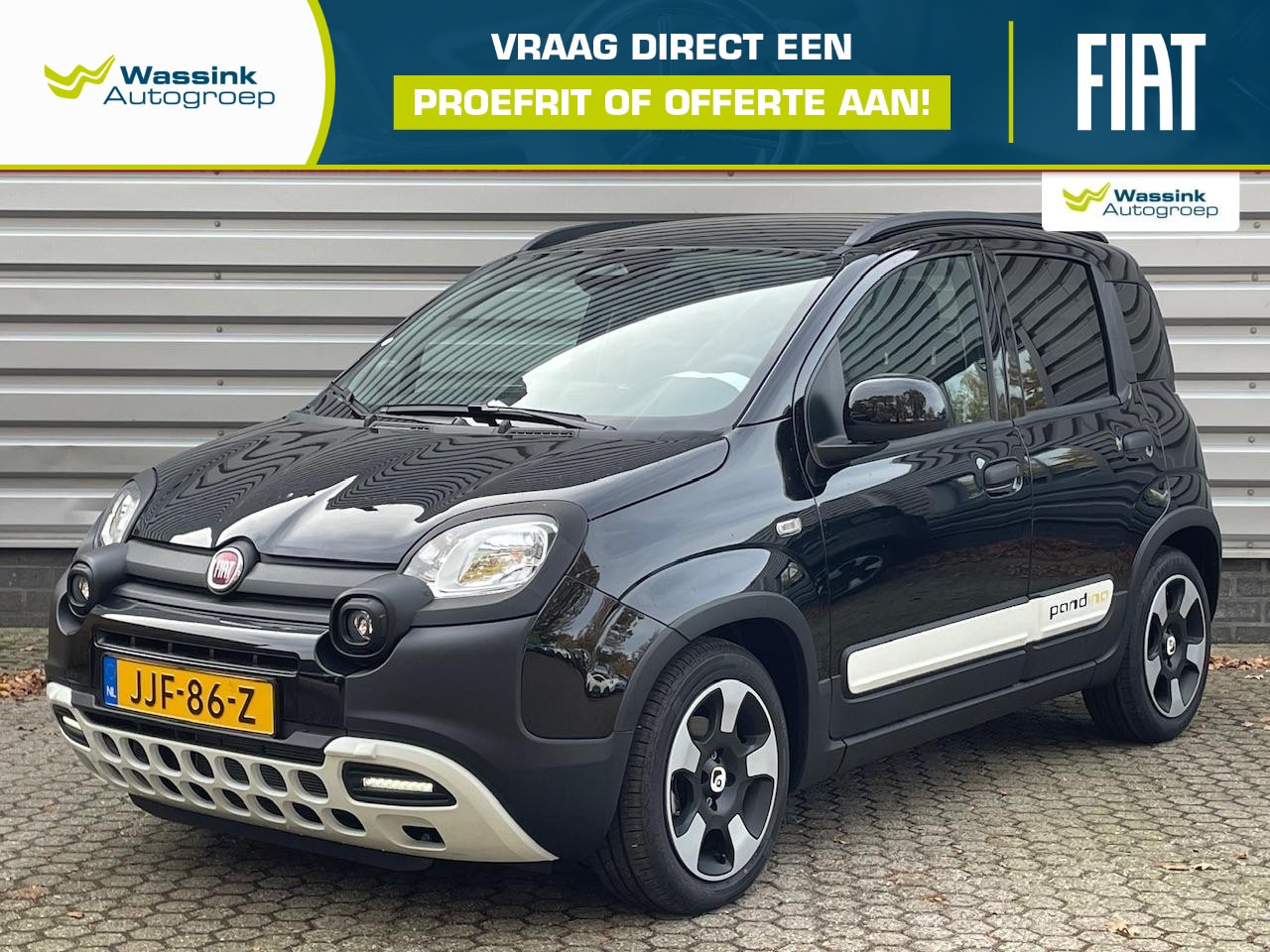 Fiat Panda - 1.0 70pk Pandina I Cruise control I Carplay/Android Auto I DAB I Parkeersensoren Achter - AutoWereld.nl
