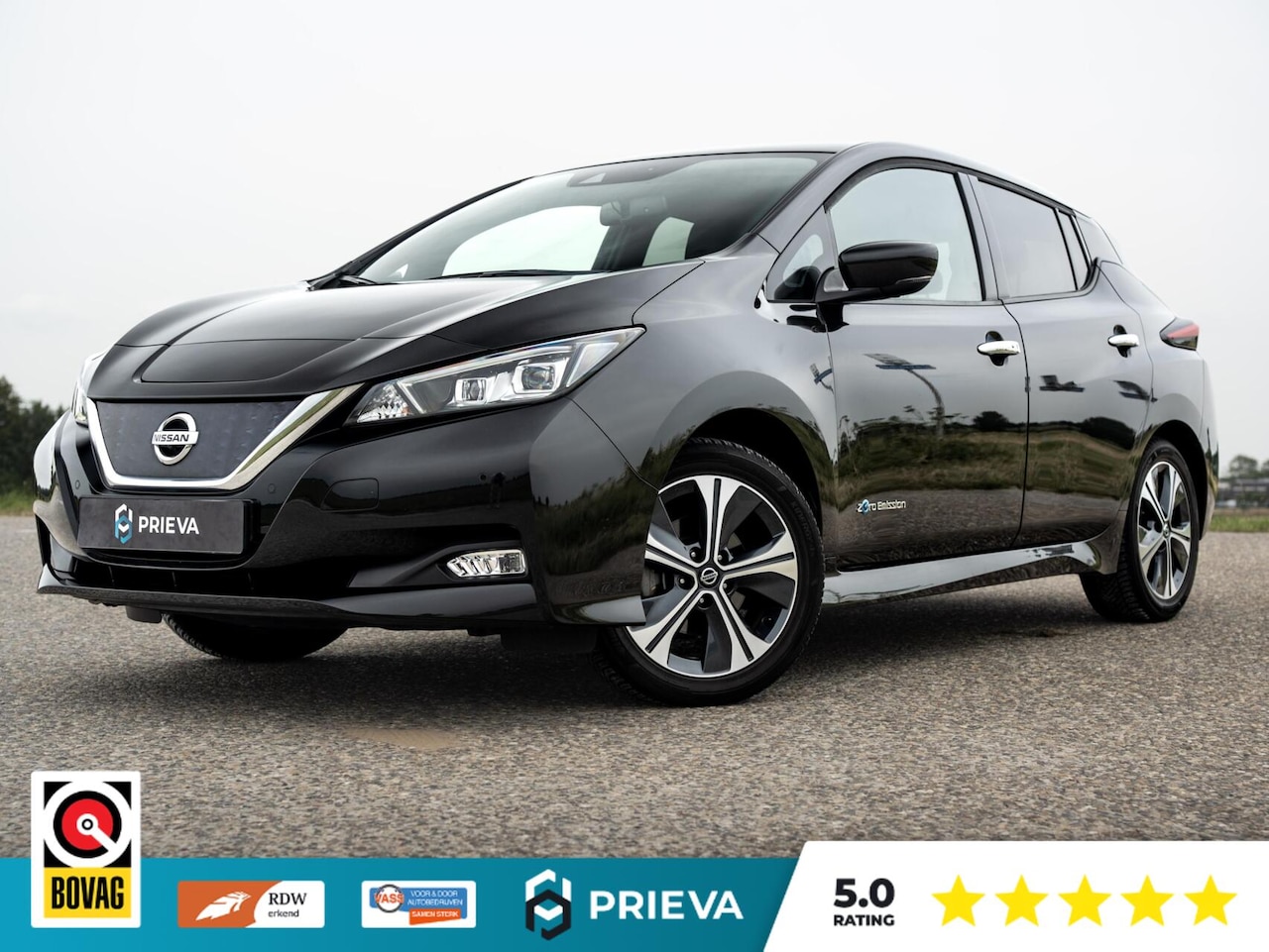 Nissan LEAF - Tekna 40 kWh | 360° Camera | Leder | Adaptieve Cruise | Bose | Apple CarPlay | Stoelverwar - AutoWereld.nl