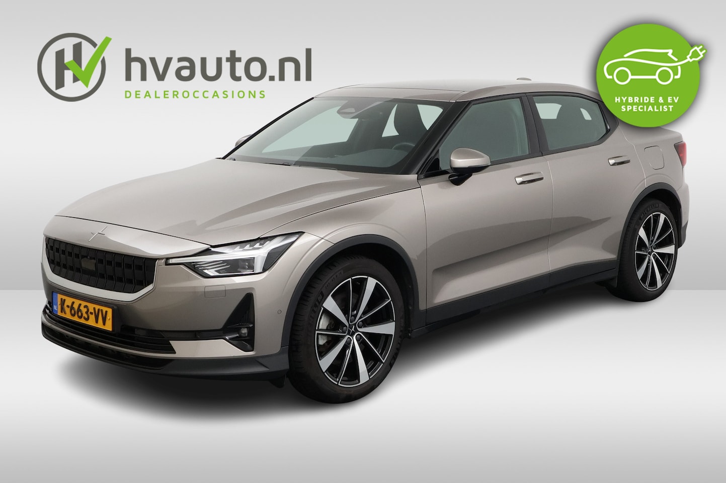 Polestar 2 - LONG RANGE DUAL MOTOR PILOT PLUS 92% SOH | Trekhaak | Panoramadak | Harman Kardon - AutoWereld.nl