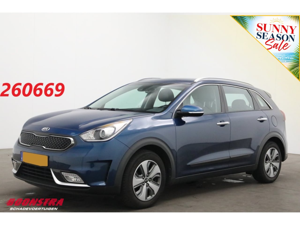 Kia Niro - 1.6 GDi Hybrid DynamicLine Navi Clima Cruise Camera PDC - AutoWereld.nl