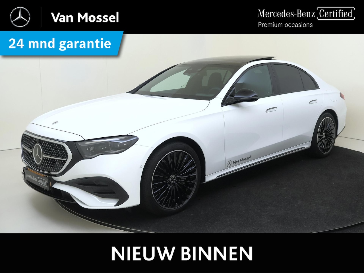 Mercedes-Benz E-klasse - 400 e 4MATIC AMG Line / Premium/ Panoramadak/ AIRMATIC/ Achterasbesturing/ SUPERSCREEN/ Na - AutoWereld.nl