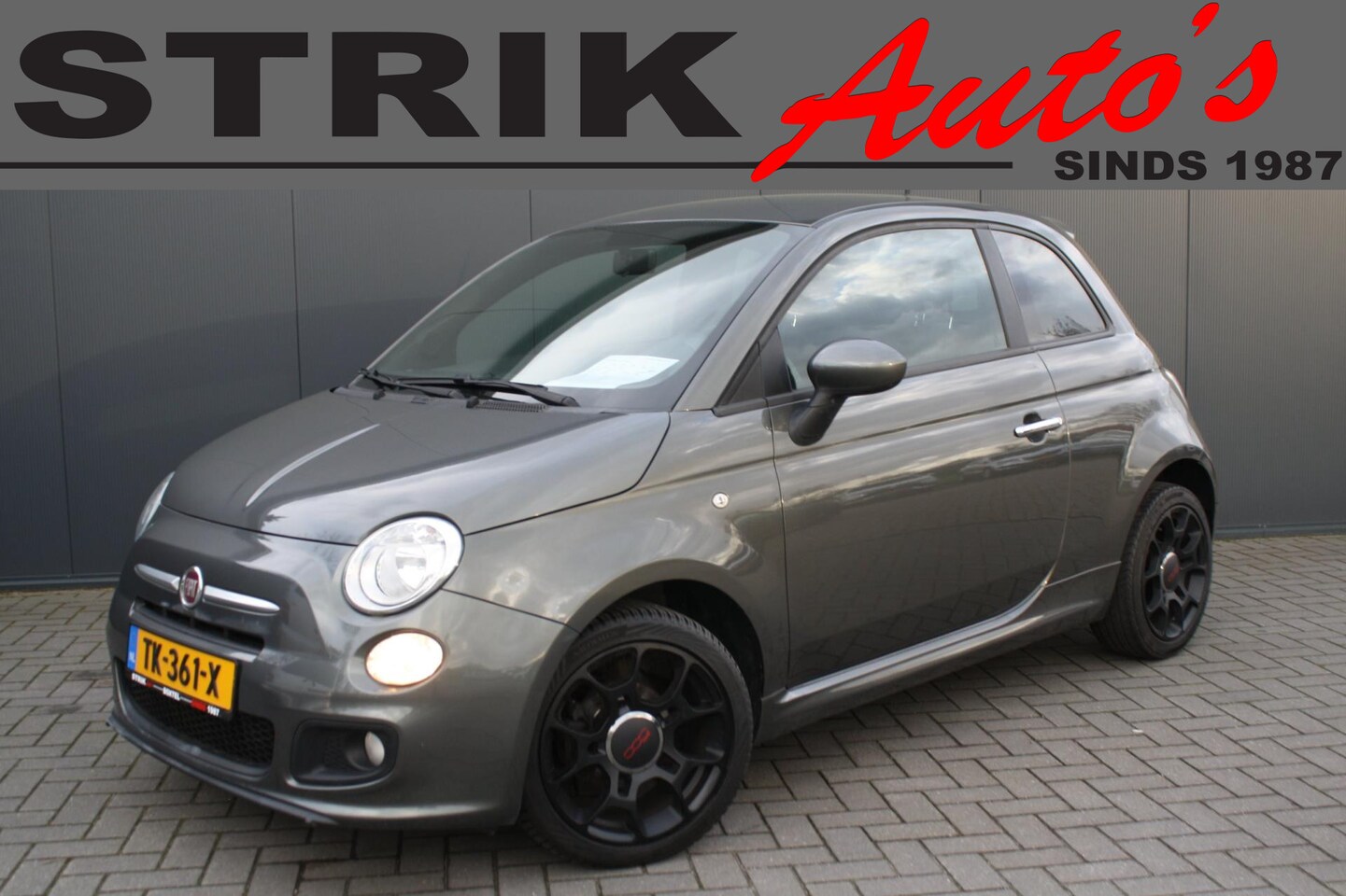 Fiat 500 - 1.2 Lounge SPORT - AIRCO - LM VELGEN - AutoWereld.nl