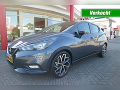 Nissan Micra - 1.0 IG-T N-SPORT AUTOMAAT CAMERA/NAVI/PARKEERHULP/NL-AUTO