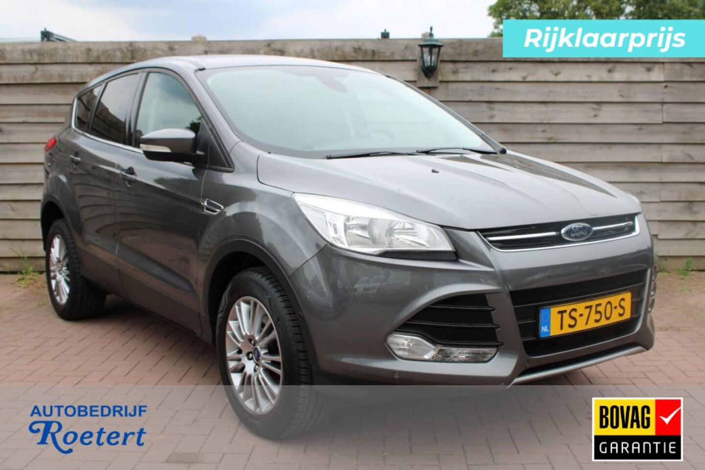 Ford Kuga - 1.6 150pk Titanium ECC/Cruise/Half leer/PDC/Park ass/Trekhaak - AutoWereld.nl