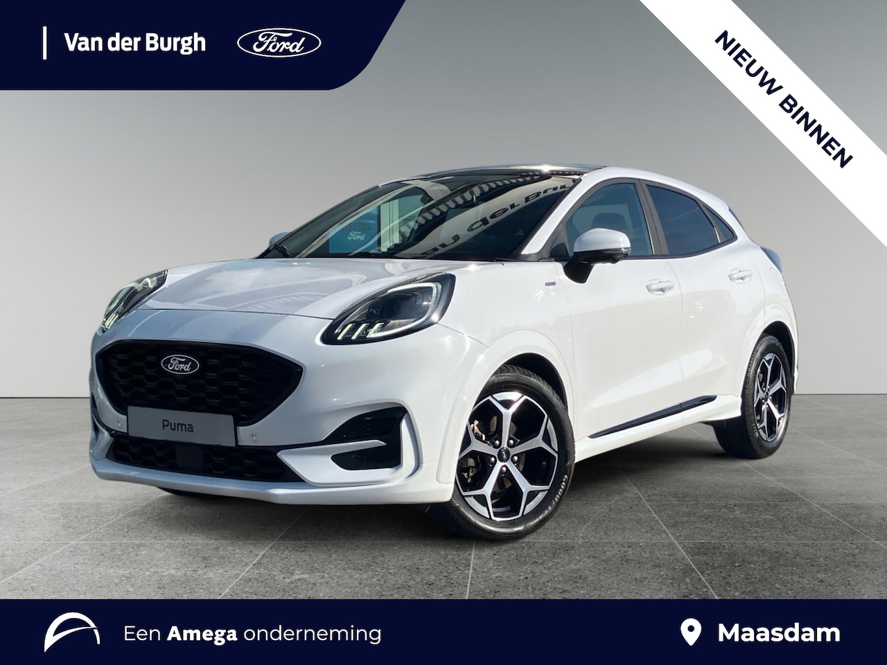Ford Puma - ST-Line 1.0 EcoBoost Hybrid 125pk automaat Afneembare trekhaak - Panoramadak - Full Option - AutoWereld.nl