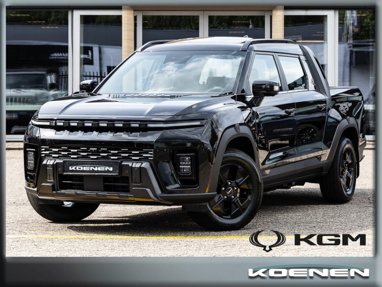 KGM Musso EV - Blackline 4WD 2.300Kg Trekgewicht 237PK - AutoWereld.nl