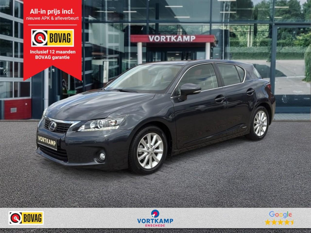 Lexus CT 200h - EXECUTIVE LINE TREKHAAK/CAMERA/PDC/CRUISE/STOELVERW/INCL.FIETSENDRAGER - AutoWereld.nl