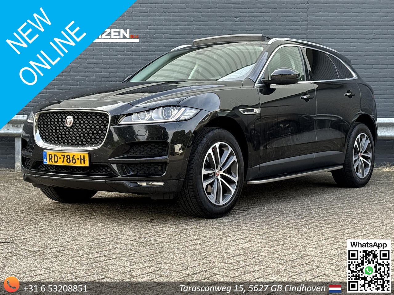 Jaguar F-Pace - 2.0 Portfolio AWD 20d | Leder | Pano | Climate | Cruise | Navi | APK 04-2027 | - AutoWereld.nl