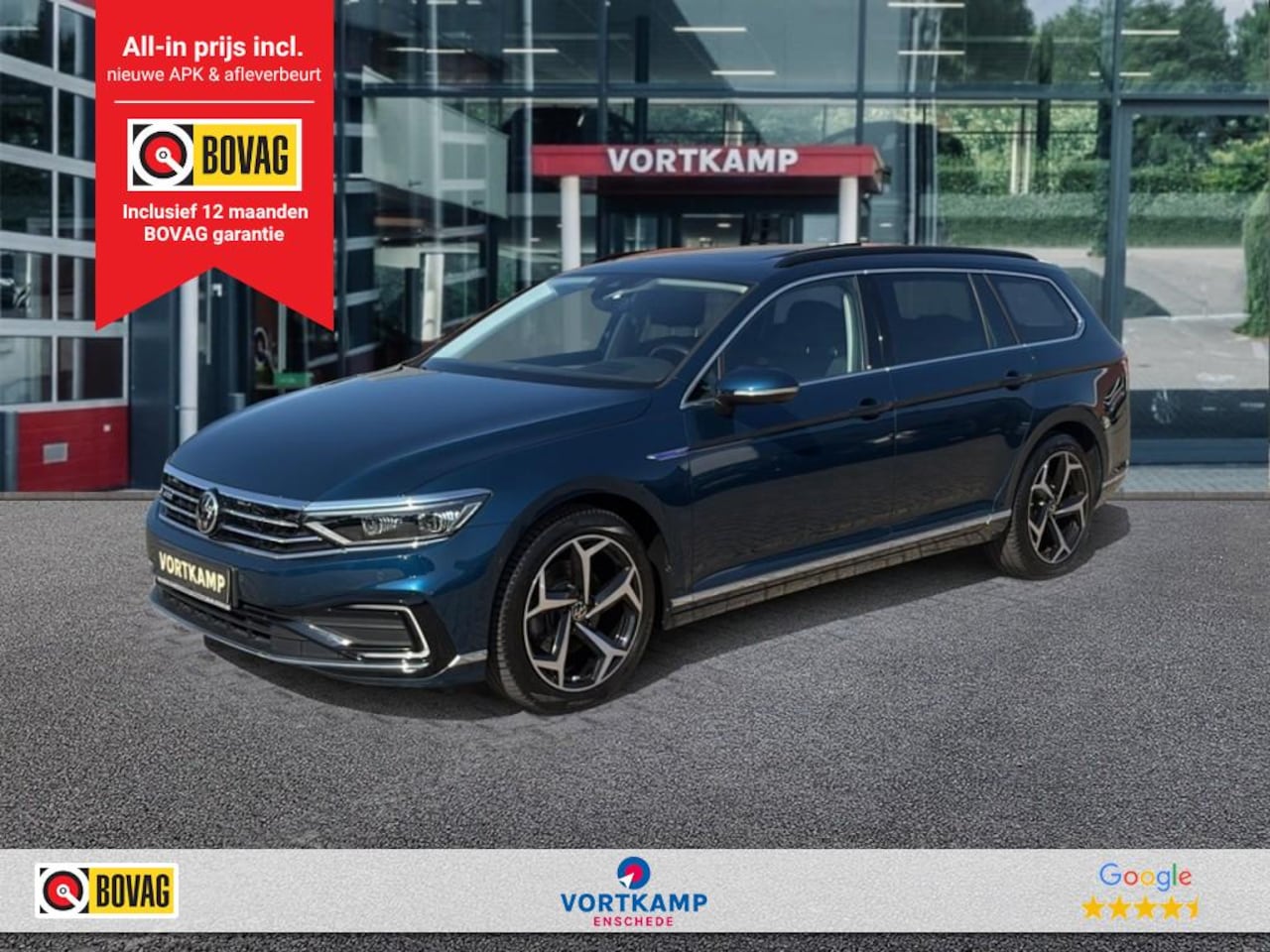 Volkswagen Passat Variant - 1.4 TSI GTE TREKHAAK/PANO-DAK/360CAM/ACC/HUD/DIG-DASH/STOEL+STUURVERW - AutoWereld.nl