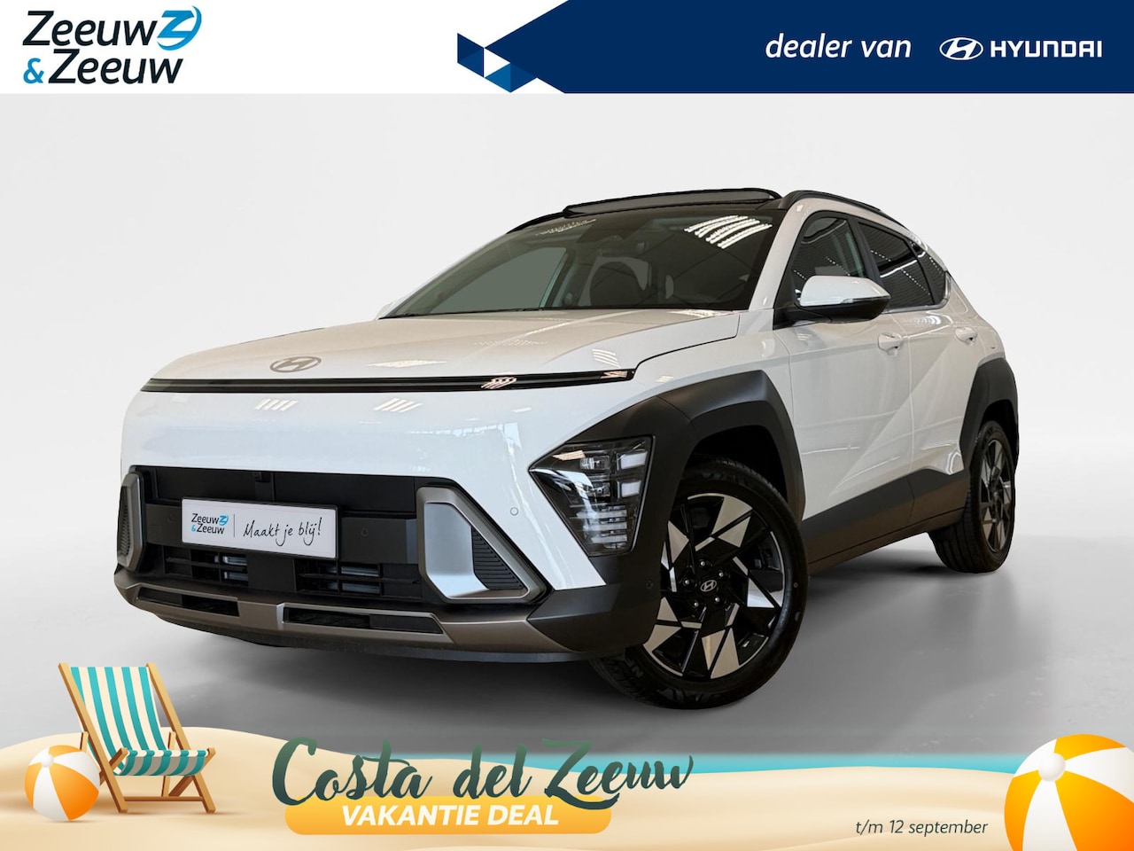 Hyundai Kona - 1.6 GDi HEV Premium Sky | Z&Z Topdeal | Van € 44.190, nu voor € 37.190 | - AutoWereld.nl