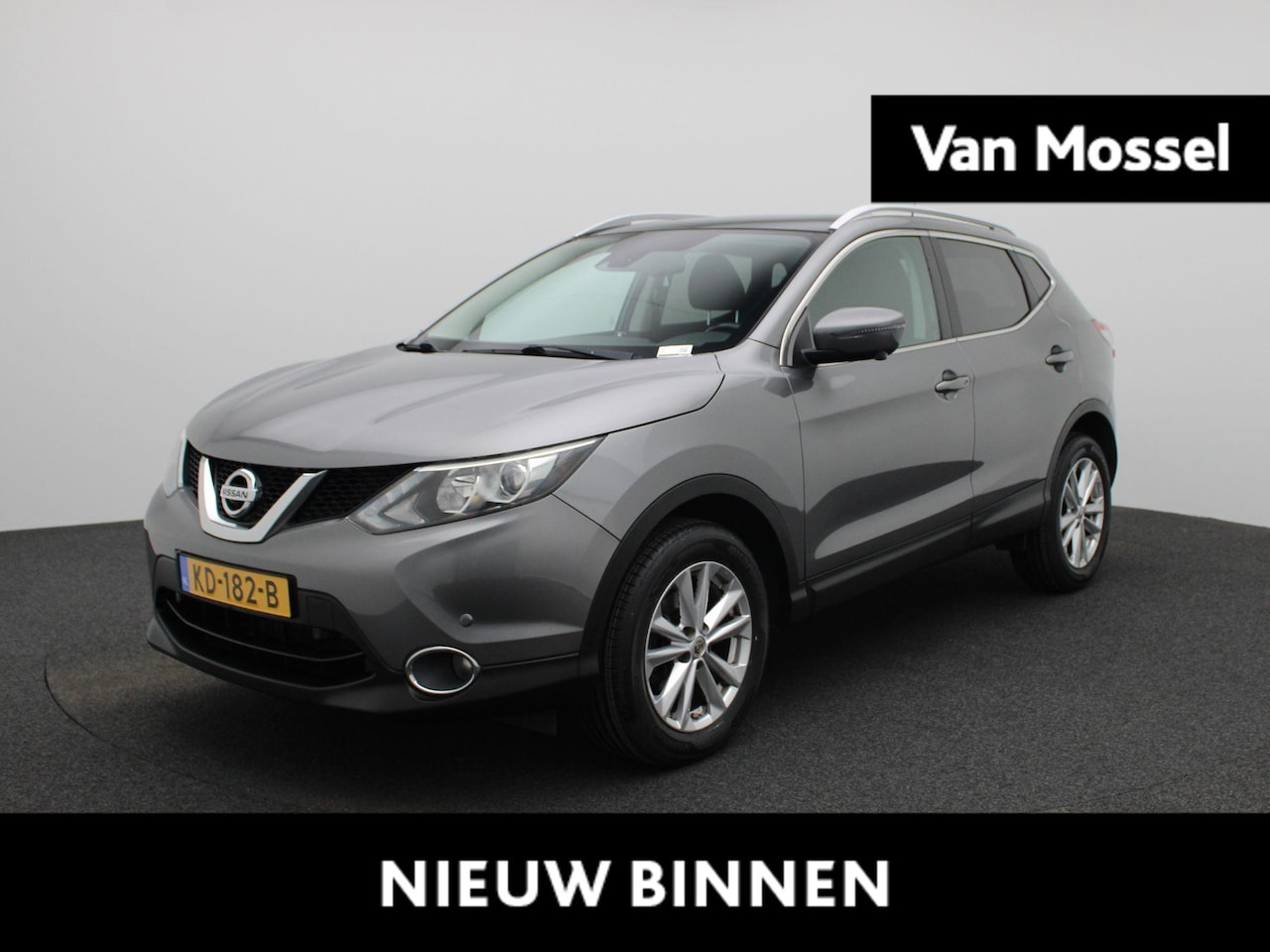 Nissan Qashqai - 1.2 N-Connecta | Airco | Achteruitrijcamera | Parkeersensoren | Cruise Control | - AutoWereld.nl