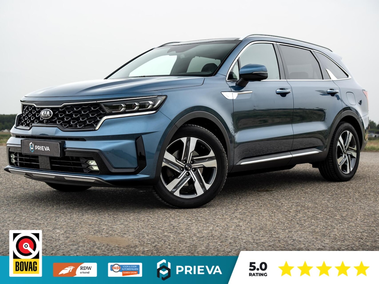 Kia Sorento - 1.6 T-GDI Plug-in Hybrid Platinum 4WD | Panorama | Nappa Leder | 360° Camera | BOSE | 266 - AutoWereld.nl