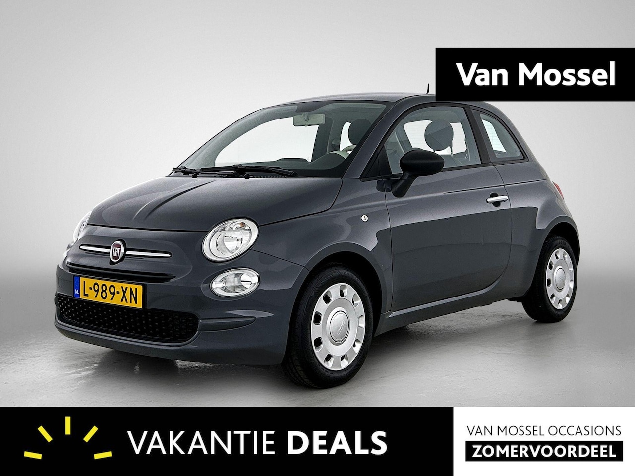 Fiat 500 - 1.0 Hybrid Cult | Airco | Elektrische ramen | Zuinig! - AutoWereld.nl