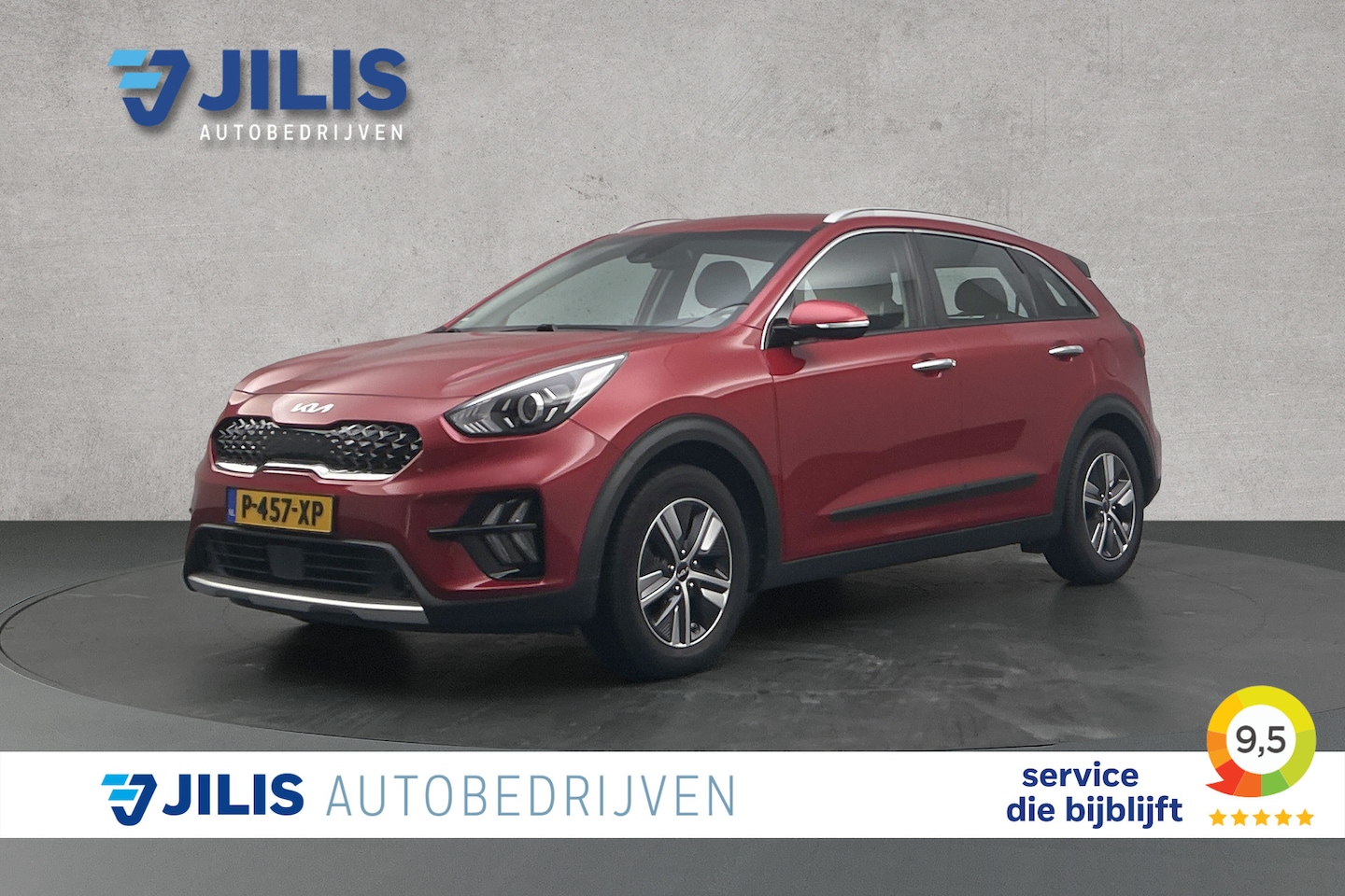 Kia Niro - 1.6 GDi Hybrid DynamicLine | Camera | Half lederen bekleding | Trekhaak - AutoWereld.nl