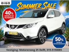 Nissan Qashqai - 1.2 PREMIER EDITION PANO LEDER TREKHAAK . CRUISE CONTROL . NAVIGATIE . 360° CAMERA
